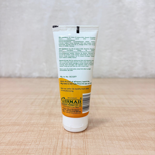 AM6684 Girnar Vit-C Orange Face Wash (60ml) – For Natural Radiance