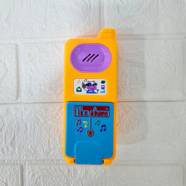 AM6017 Mini Funny Baby Mobile Phone Toy – Musical, Light & Sound Learning Toy for Kids (6+ Months)