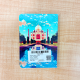 AM6650 Mix-Design Travel Series A6 Notebooks - 1pc