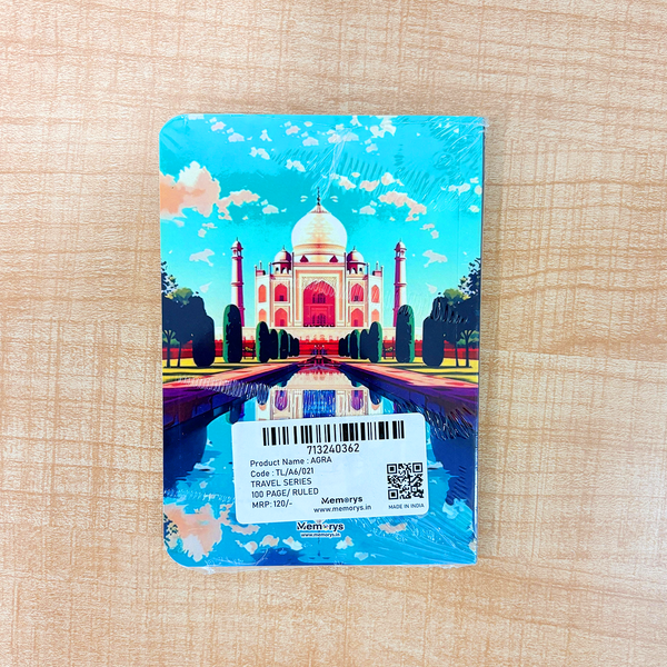 AM6650 Mix-Design Travel Series A6 Notebooks - 1pc