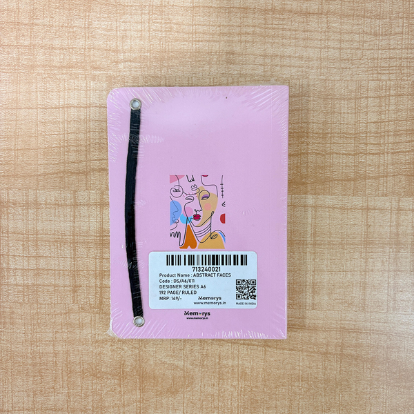 AM6630 Mix-Design Designer Series A6 Pocket Notebook - 1pc