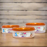 AM5916 Multi-Purpose Storage Round Container Set of 3 ( Small, Medium, Large)