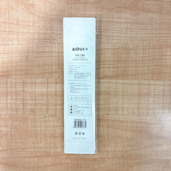 TM0122 Mix-Design Pastel Exquisite Cartoon Hair Care Comb - Pack of 1pc