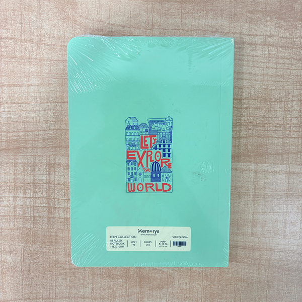 AM6645 Mix-Design A5 Teen Collection Notebook - 1pc