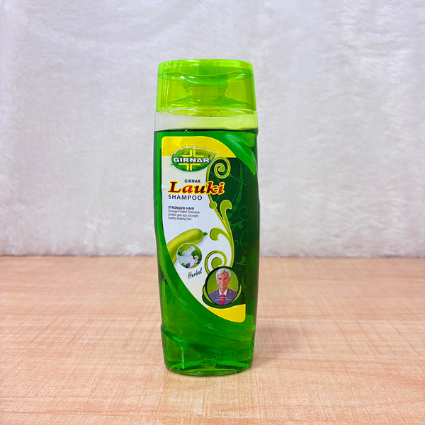 AM6678 Girnar Lauki Shampoo – Herbal Hair Damage Protect (375 ml)