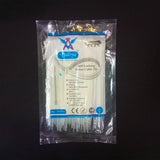 AM5893 White Self locking Nylon Cable Tie - 6 Inch (Pack of 100pcs)