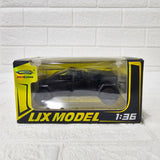 AM6023 Tesla Cybertruck Die-Cast Model Car, 1:36 Scale – Pull-Back Action with Realistic Detailing (Black)