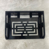 AM6209 ABS TV Setup Box Stand - Black