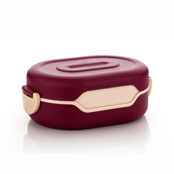 AM6663 Plastic Insulation 2 Compartment Leak Proof Lunch Box for Kids - 1pc