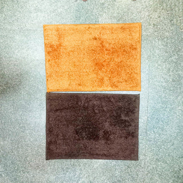 AM5851 Soft Cotton Microfiber Doormat & Bathmats - (HV 13x19 Inch) Multicolour