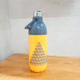 AM5864 ROYAL WARE Cool Campus 1400ml Plastic Water Bottle & Steel Cap with Handle Bopp for Office, Gym, Travel