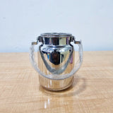 AM6010 Madhuram Stainless Steel Milk Pot Akhand Barni Jar with Lid and Handle - 500ml