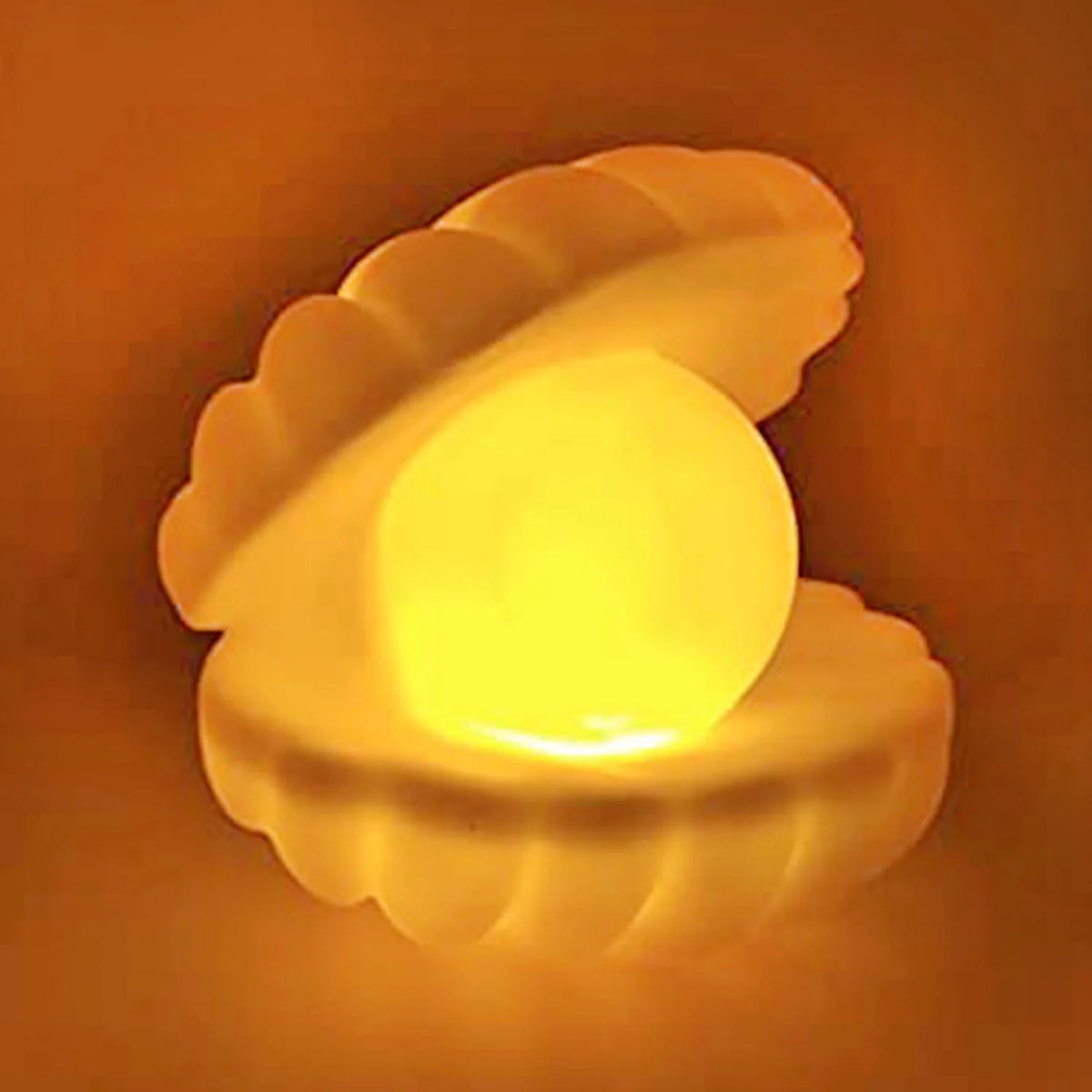 6621 PEARL SHELL NIGHT LAMP DECORATE DESK NIGHT LIGHTS FOR BEDROOM & H ...