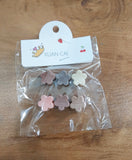 AM1097 6pcs Mini Hair Claw Clips For Little Girls