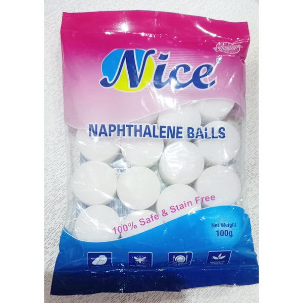 AM0500 Pure Quality Naphthalene Balls (White) 100 Grams