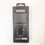 AM5885 Duracell USB Type C To Lightning Apple Certified (Mfi) Braided Sync & Charge Cable - 3.9 Feet (1.2M)