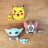 AM3862 Cartoon Character Silicone Charger Case Cover For Android (25W)