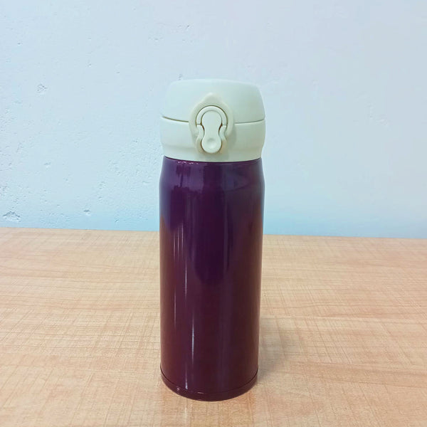 AM5930 Stainless Steel Vacuum Flasks Water Bottle with Sipper Cap - 400ml