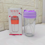 AM5248 Coffee Cup Travel Mug with Lid and Straw, Leak Proof Coffee Tumbler with Silicone Sleeve Band ,500ml