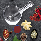 AM5343 Mortar and Pestle Set for Kitchen Set of 1 Medium