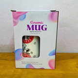 AM5352 Ceramic Coffee Tea Mug with Lid- Multidesign