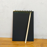 AM5279 Scratch Mini Notebook with Wooden Stylus for Kids Art (size- 10x14cm, Pack of 1 Pcs)