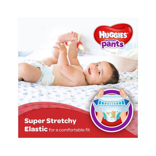 AM2017 Huggies Dry Pants Complete Comfort XL (12 - 17 kg) Pack Of 24 (XL)