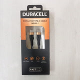 AM5884 Duracell Usb Type C To Type C USB Cable 4A(60W) - 3.9 Feet(1.2M)