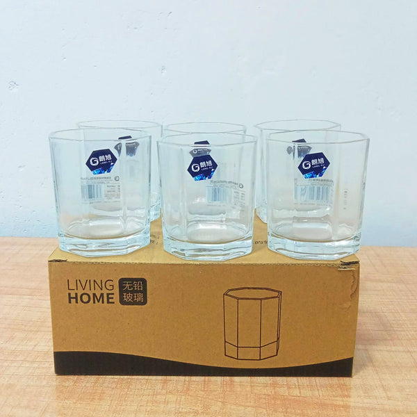 AM6000 Lang Xu Whisky Glass Tumbler 184ml - Set of 6 pc