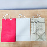 AM5950 Multi-Design Medium Paper Gift Bag with Rope Handles - Pack of 1