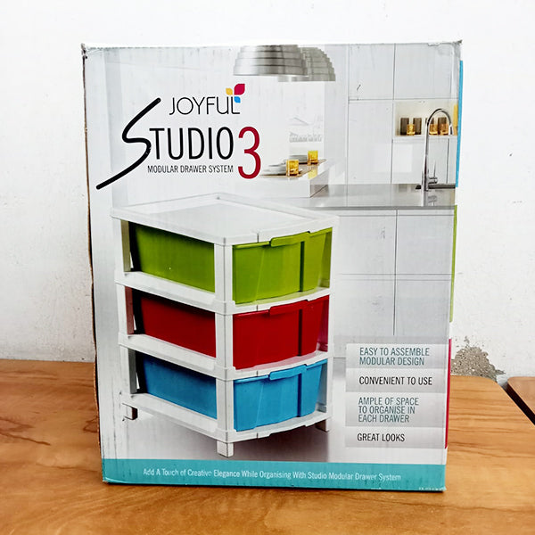 AM3938 Joyful Studio 3 Layer Modular Drawer