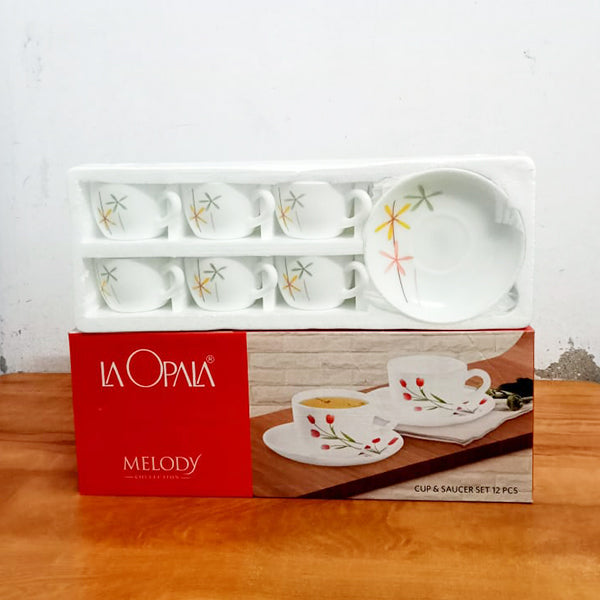 AM3965 La Opala Melody Cup & Saucer Set 6pcs 145ml
