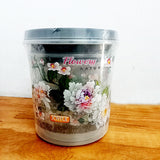 AM3946 Joyful Storemax 3 Piece Printed Kitchen Storage Container Set with Scoop, Capacity – 5000 ml, 7500 ml, 10000 ml