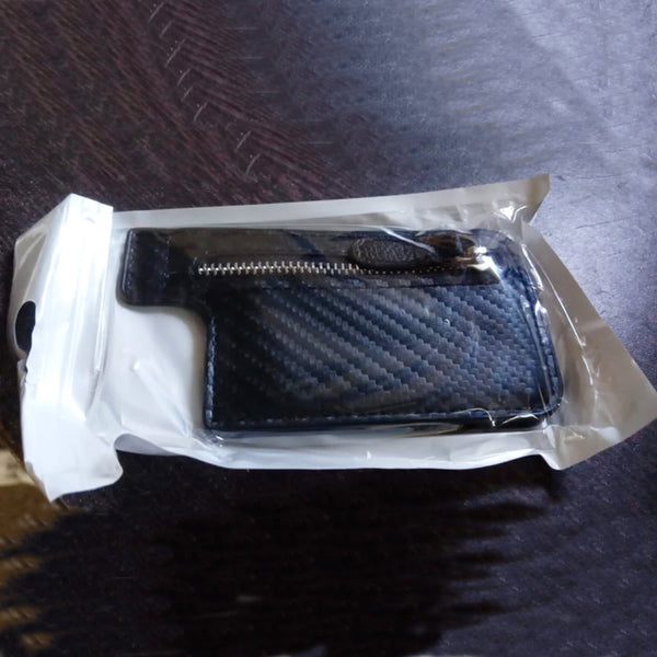 14588 Black Adhesive Card phone Holder, Card Wallet Phone Attachment (1 Pc)