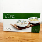 AM3961 La Opala Novo Multiutility Bowl Set 2pcs