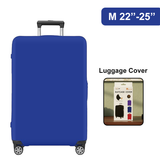 AM6335 Elastic Dustproof Luggage Cover for Travelling - M 22''-25''
