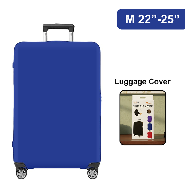 AM6335 Elastic Dustproof Luggage Cover for Travelling - M 22''-25''