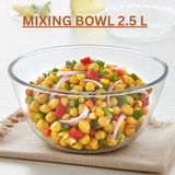 AM5173 Borosil Serving & Mixing Bowl 2.5 Ltr