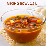 AM5172 Borosil Serving & Mixing Bowl 1.7 Ltr