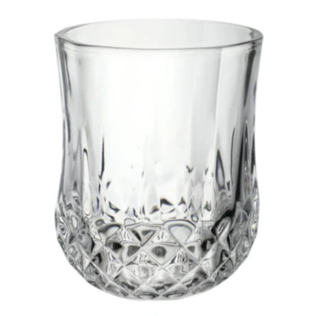 AM2605 Sanjeev Kapoor Diamond SKB-2044 Glass Set Whisky Glass 230 ml,  Clear (Pack of 6)