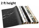 A07055 Self-Adhesive Waterproof PVC Kitchen Wall & Countertop Sticker Roll (60 x 200 cm, Assorted Patterns)