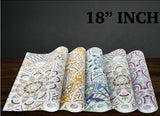 A07051 Anti-Skid Printed EVA Mat Roll - 45 x 300 cm