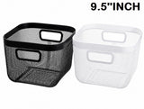 A07060 9.5inch Metal Mesh Storage Basket with Dual Handles