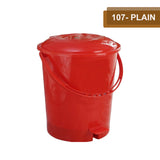 AM0967 Plastic Pedal Bin 107 Plain