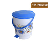 AM0968 Plastic Pedal Bin 107 printed