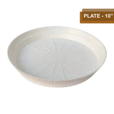 AM0932 Plastic Bottom Tray Plate 10 inch Round Plastic Pot