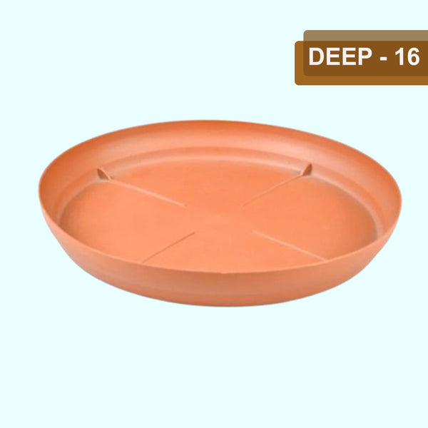 AM0943 Flower Pot Plant Saucer 16 Inch Base Plate Tray