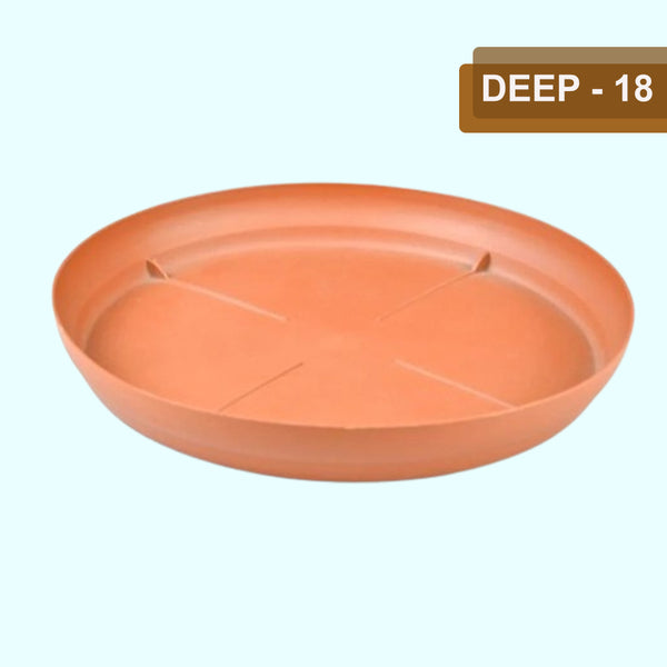 AM0944 Flower Pot Plant Saucer 18 Inch Base Plate Tray