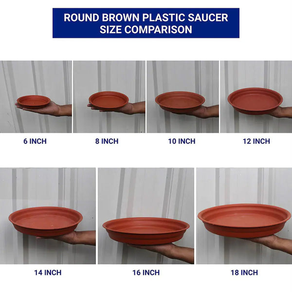 AM0942 Flower Pot Plant Saucer 14 Inch Base Plate Tray