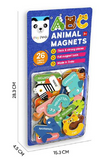 A06635 ABC Animal Themed Capital Letters Magnets (Item No : PP089)